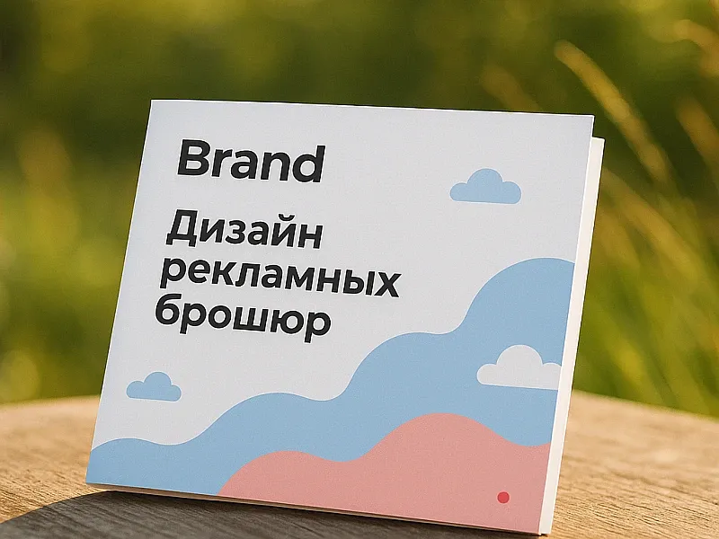 заказать Дизайн рекламных брошюр