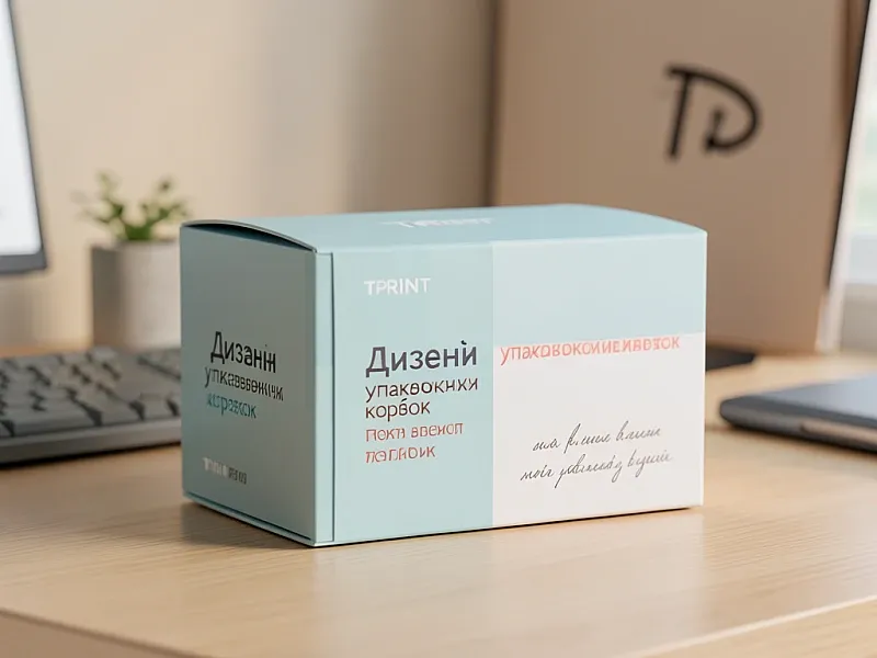 заказать Дизайн упаковочных коробок