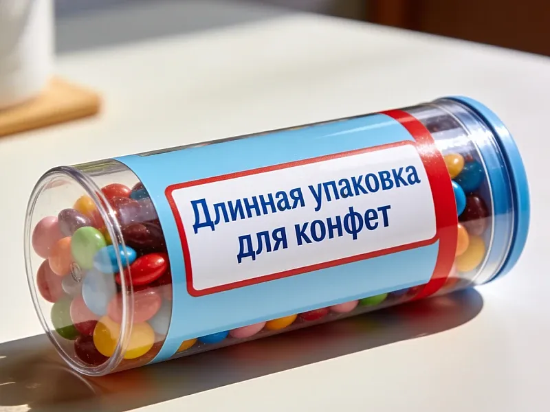Длинная упаковка для конфет недорого