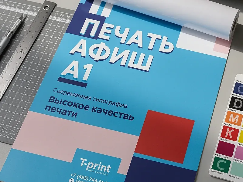 заказать Двухсторонняя печать буклетов