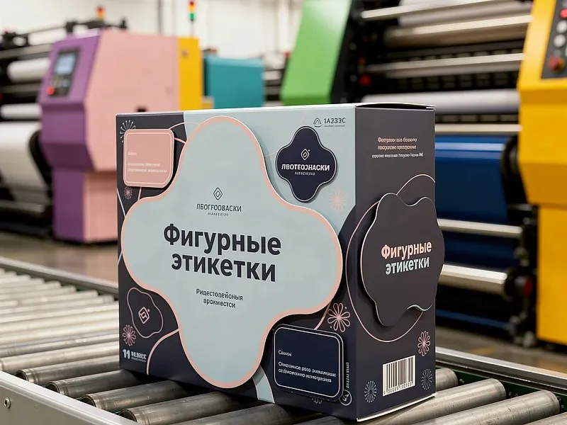 заказать Фигурные этикетки