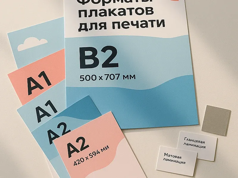Форматы плакатов для печати недорого