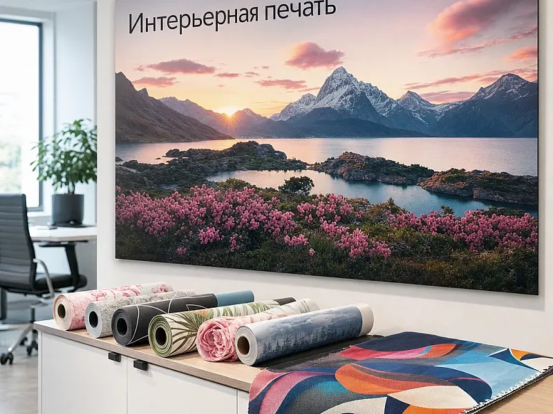 заказать Интерьерная печать
