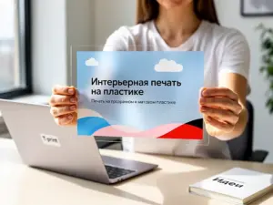 Интерьерная печать на пластике в Москве