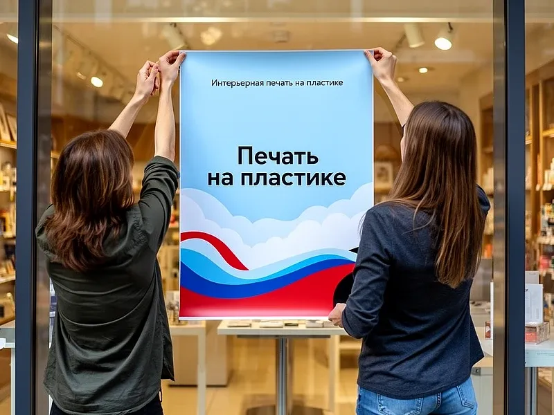 Интерьерная печать на пластике недорого