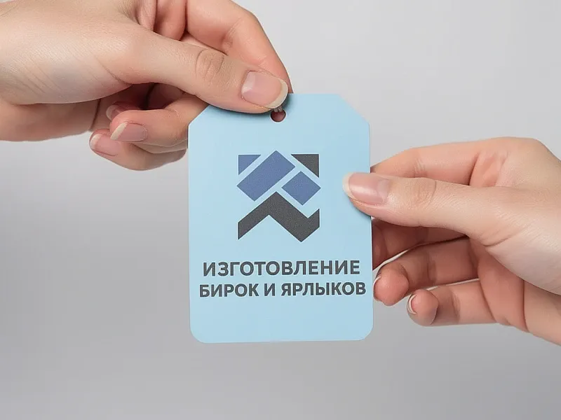 Изготовление бирок и ярлыков на заказ