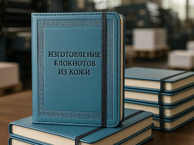 Изготовление блокнотов из кожи недорого