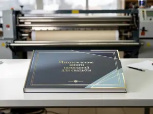 Изготовление книги пожеланий для свадьбы в Москве