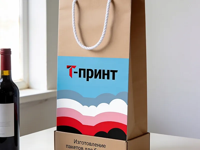 Изготовление пакетов для бутылок дешево