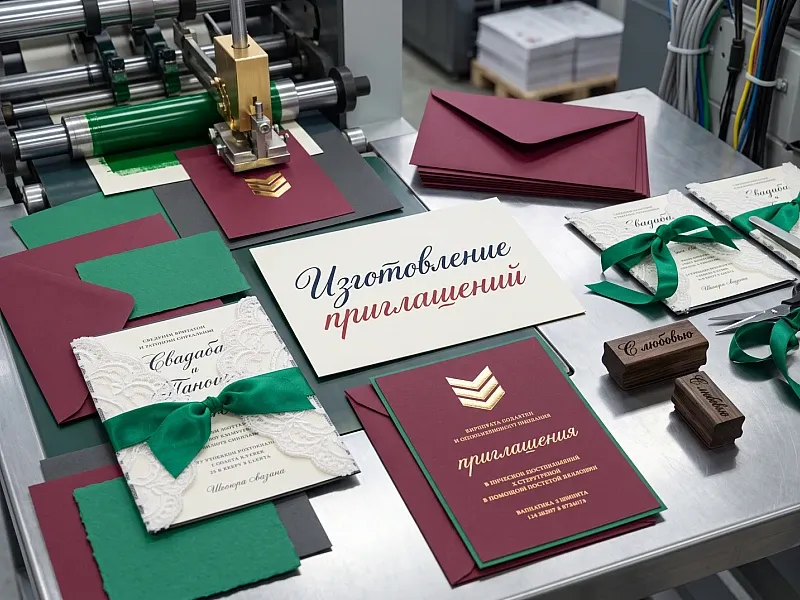 заказать Изготовление приглашений