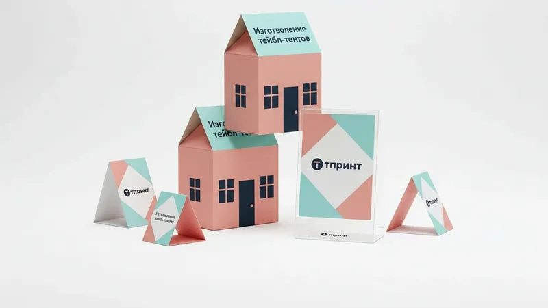 Изготовление тейбл-тентов дешево