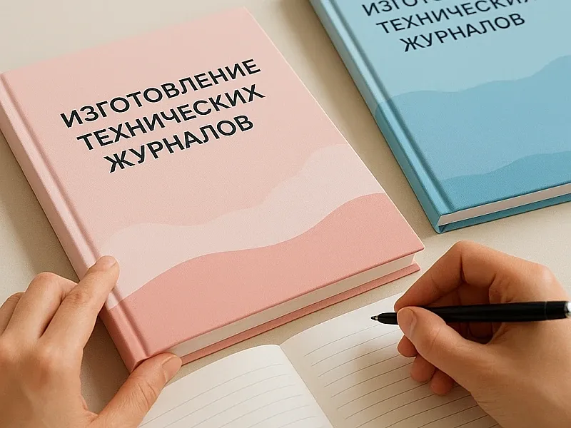 Изготовление технических журналов дешево