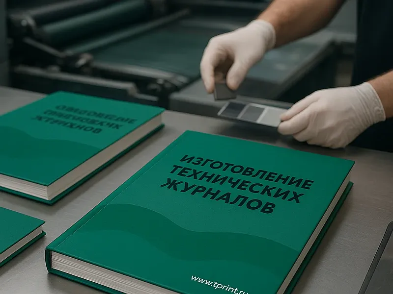 Изготовление технических журналов на заказ