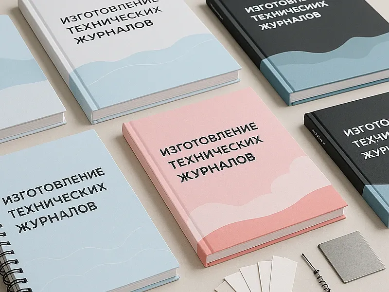 заказать Изготовление технических журналов