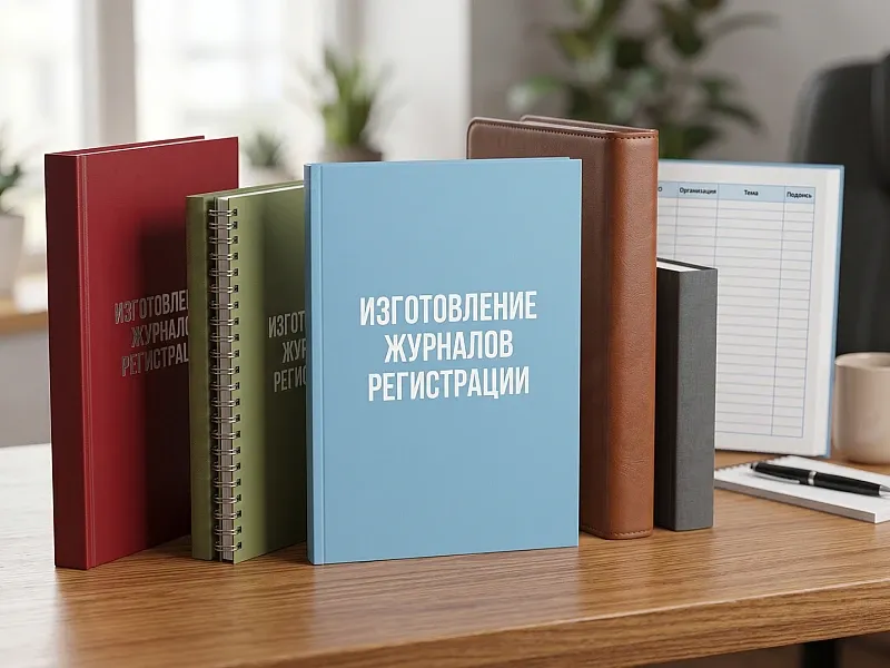 заказать Изготовление журналов регистрации