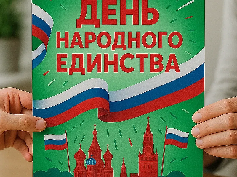 Изготовление плакатов ко дню народного единства на заказ