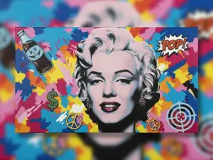 Картины в стиле Pop Art на холсте в Москве