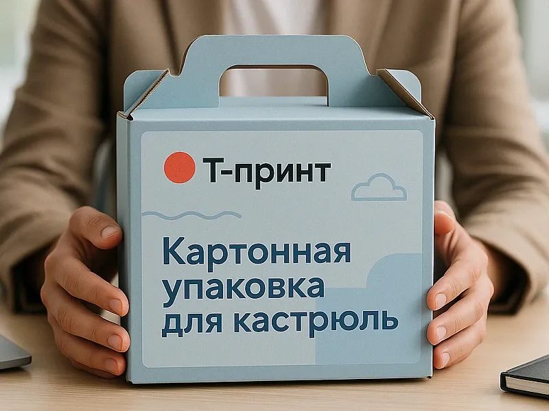 Картонная упаковка для кастрюль недорого