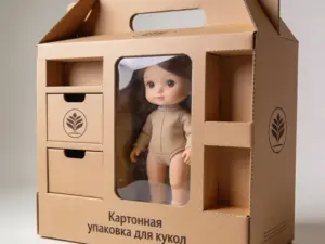 Картонная упаковка для кукол в Москве