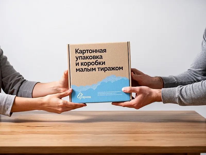Картонная упаковка и коробки малым тиражом на заказ