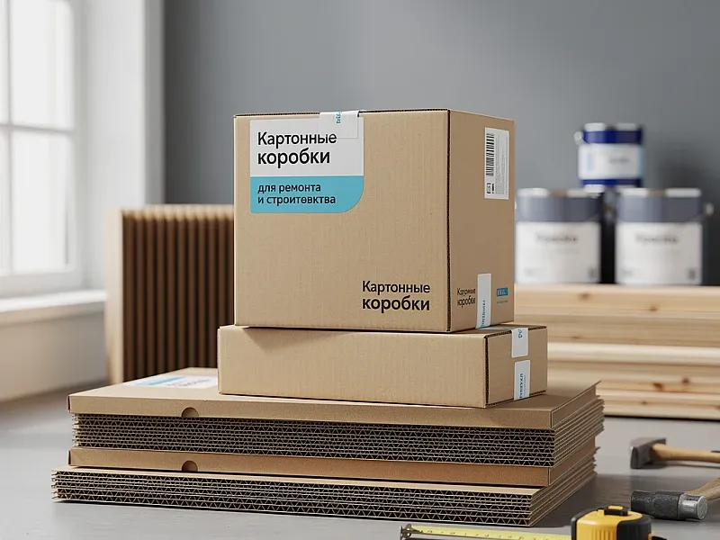 Картонные коробки для ремонта и строительства дешево