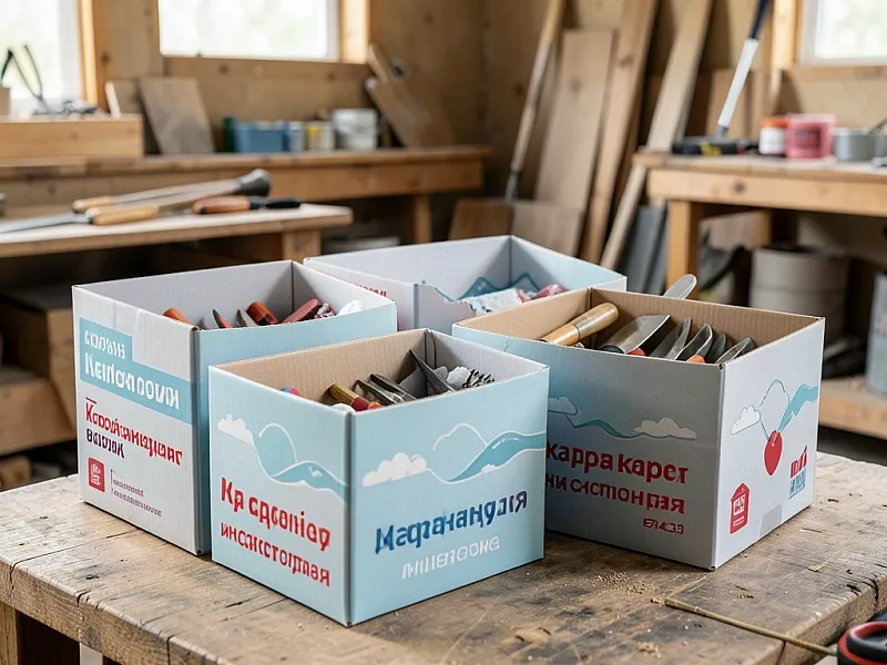 Картонные коробки для садового инструмента дешево