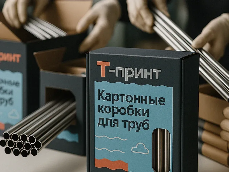 Картонные коробки для труб недорого