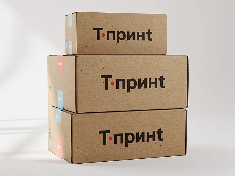 заказать Картонные коробки с логотипом