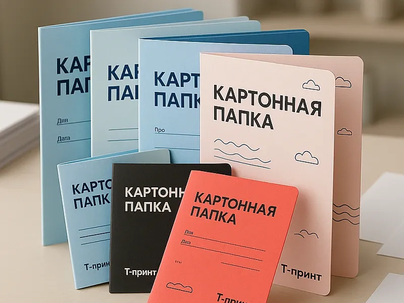 Картонные папки недорого