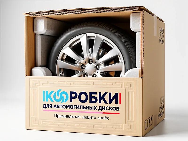 Коробки для автомобильных дисков дешево