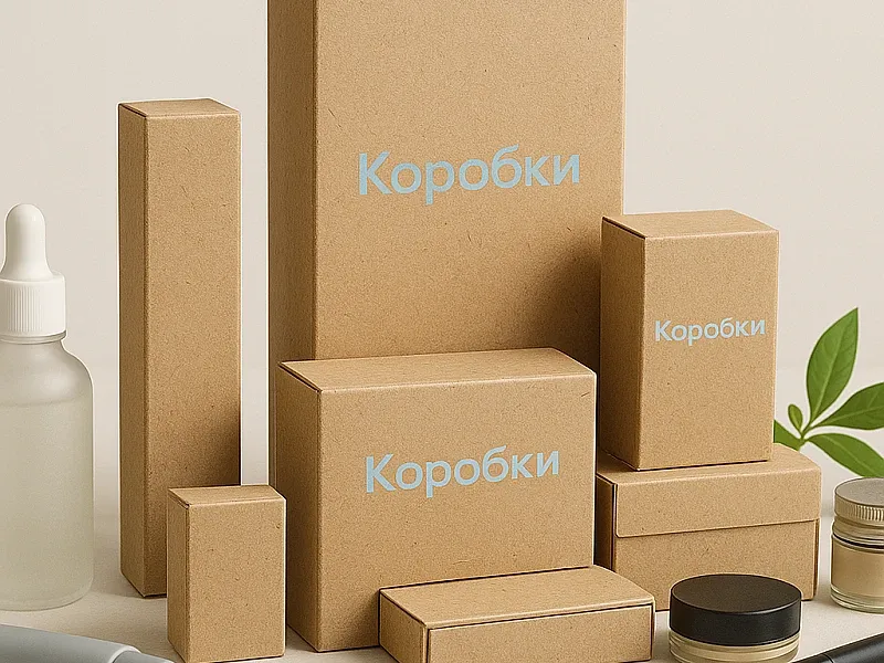 Коробки для косметических средств дешево