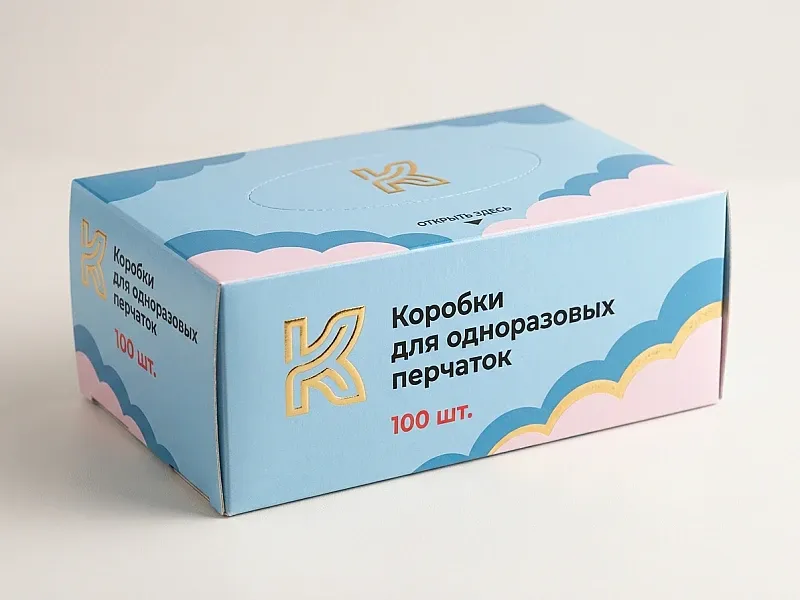 Коробки для одноразовых перчаток недорого