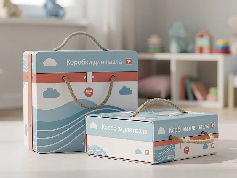 Коробки для пазла дешево