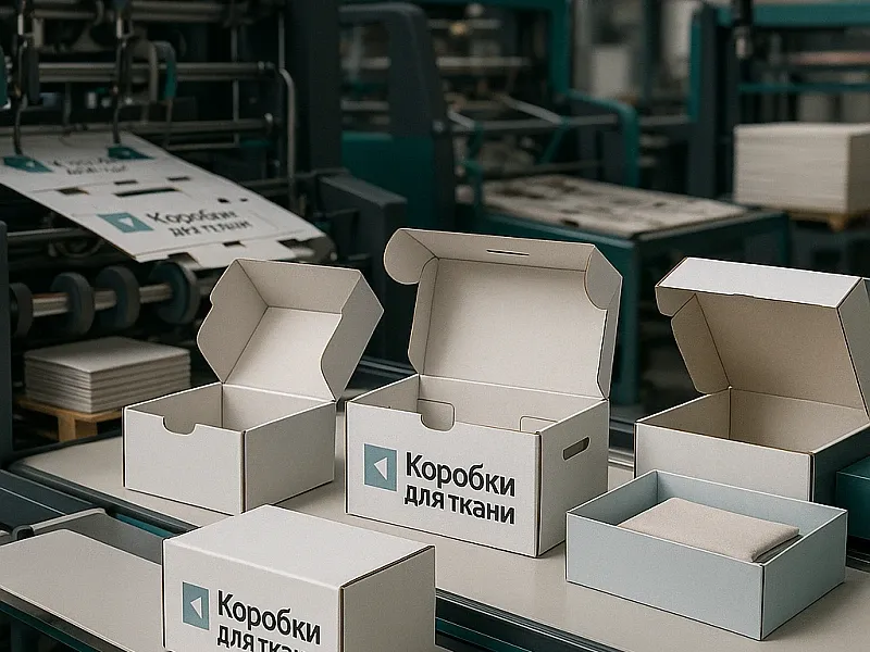 заказать Коробки для ткани