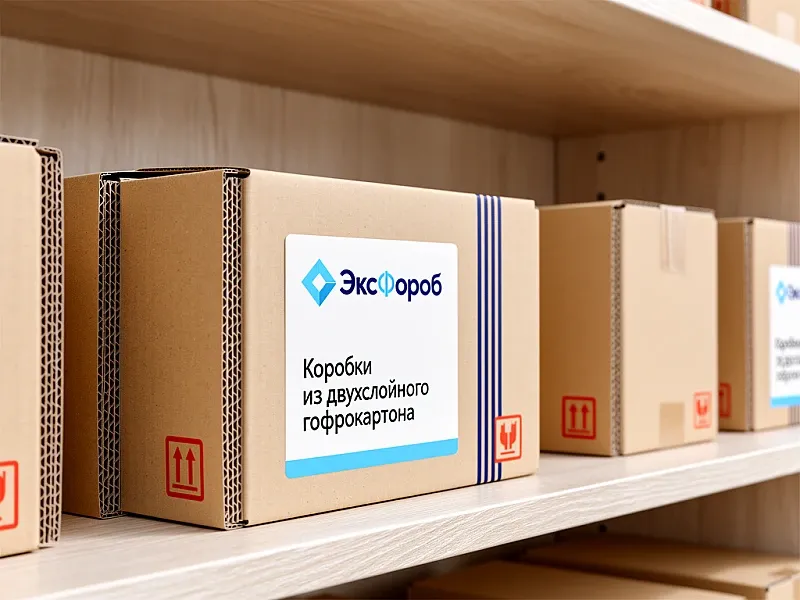 Коробки из двухслойного гофрокартона на заказ