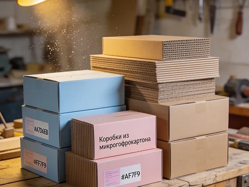 Коробки из микрогофрокартона недорого