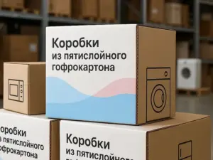 Коробки из пятислойного гофрокартона в Москве