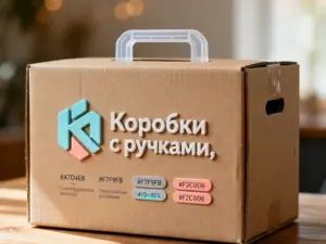 Коробки с ручками в Москве