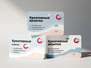 Креативные визитки в Москве