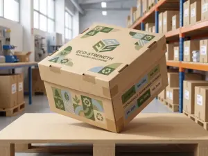 Изготовление квадратных картонных коробок с крышкой в Москве