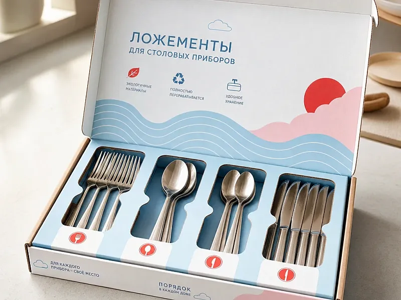 заказать Ложементы для столовых приборов