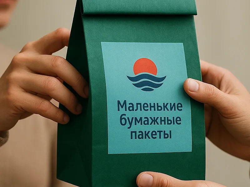 заказать Маленькие бумажные пакеты