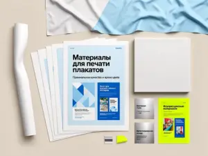Материалы для печати плакатов в Москве