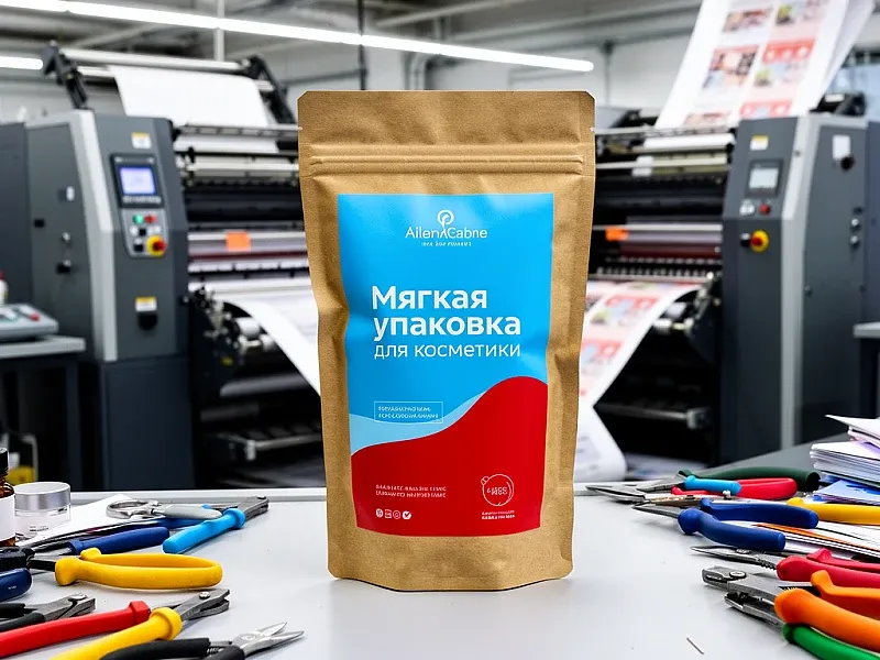 заказать Мягкая упаковка для косметики