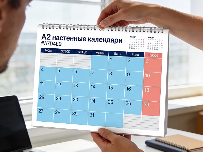 Настенные календари формата А2 дешево
