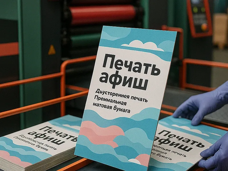 заказать Печать афиш