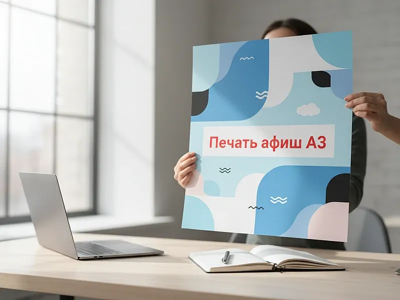 Печать афиш А3 на заказ