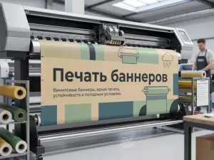 Печать баннеров в Москве