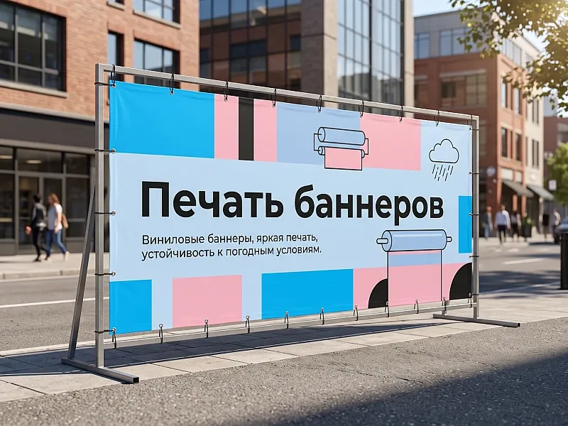 Печать баннеров на заказ
