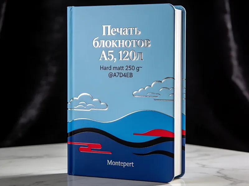 Печать блокнотов А5, 120л дешево